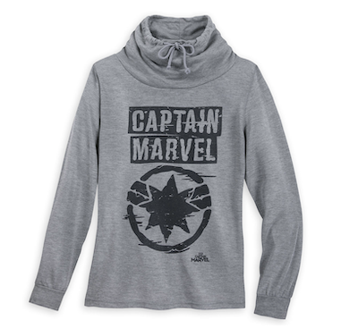 Grey Captain Marvel sweatshirt