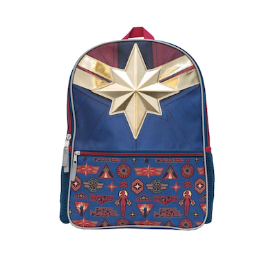 Kids captain marvel backpack