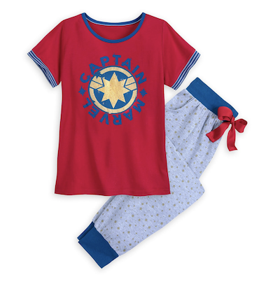 Captain Marvel pajama set