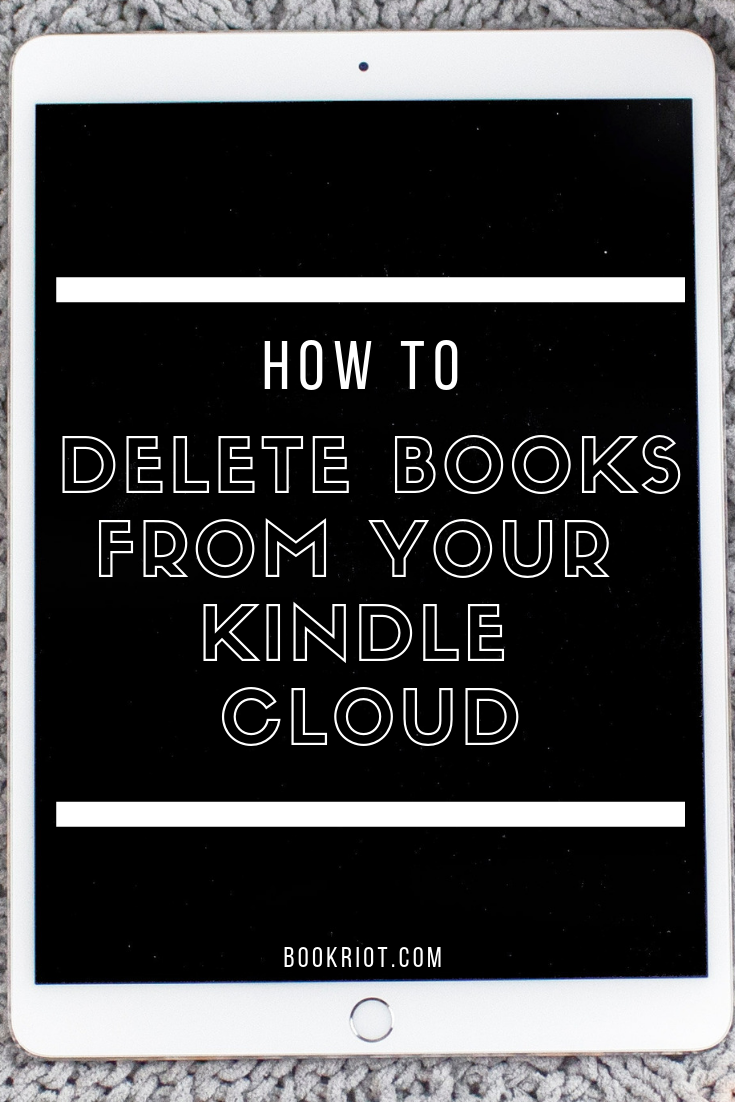 how to delete kindle books from ipad