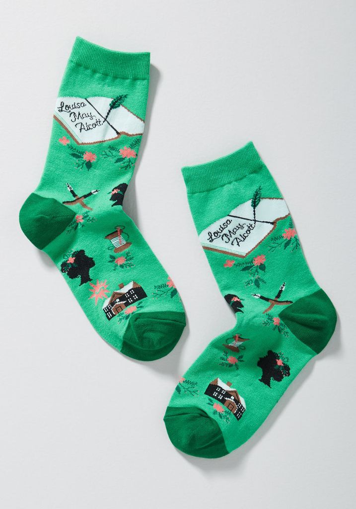 Louisa May Alcott Socks