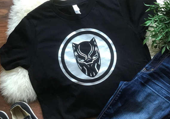 Black Panther Shirt from Marvel Tees To Show Off Your Love for Avengers: Endgame | bookriot.com