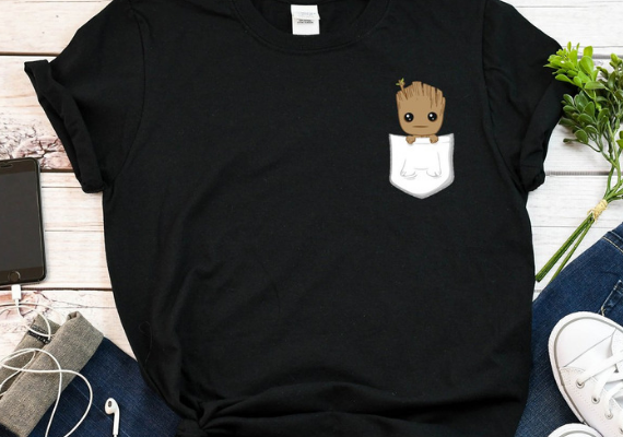 Baby Groot Shirt from Marvel Tees To Show Off Your Love for Avengers: Endgame | bookriot.com