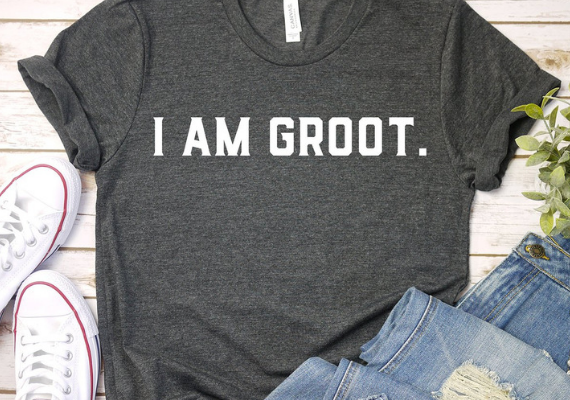 I Am Groot Shirt from Marvel Tees To Show Off Your Love for Avengers: Endgame | bookriot.com