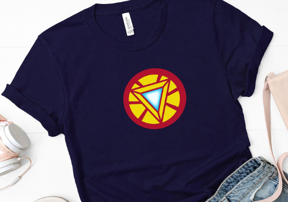 Iron Man from Marvel Tees To Show Off Your Love for Avengers: Endgame | bookriot.com