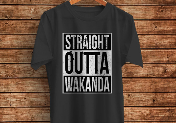 Straight Outta Wakanda from Marvel Tees To Show Off Your Love for Avengers: Endgame | bookriot.com