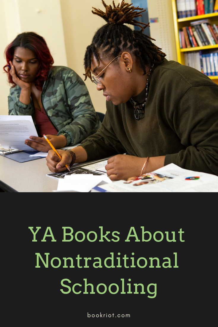 3 on a YA Theme  YA Books About Nontraditional Schooling - 43