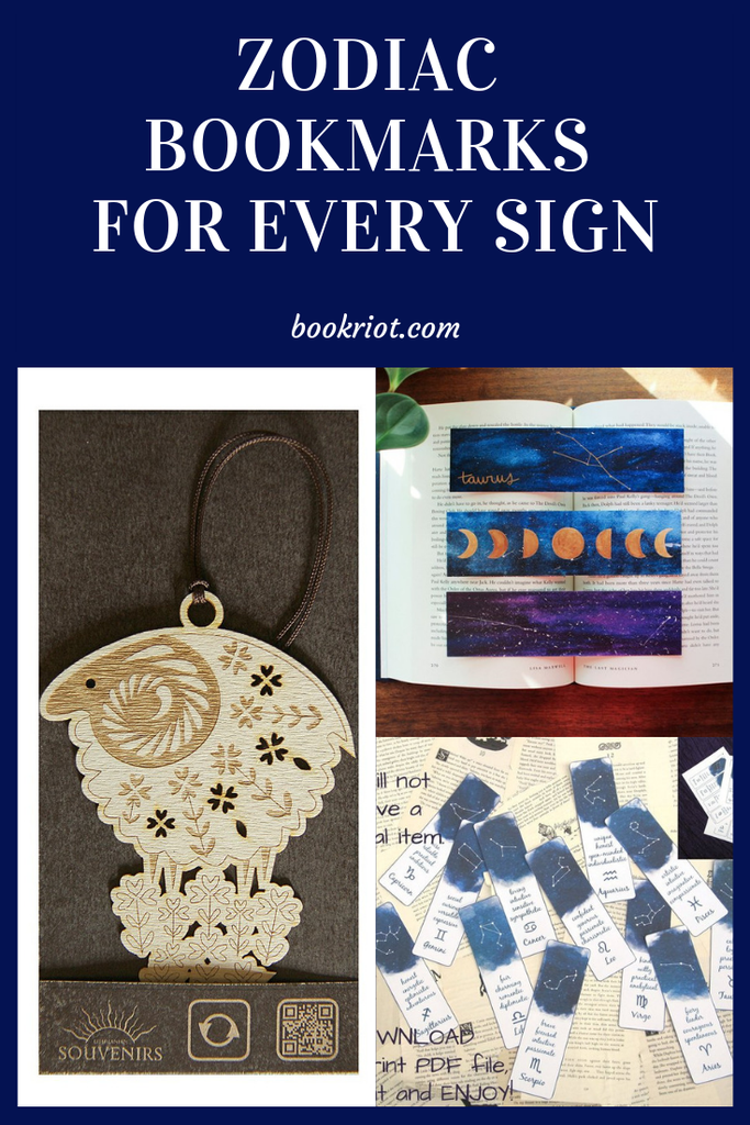 zodiac bookmarks for every sign and every reader