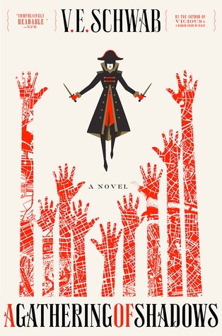 A Gathering of Shadows by V.E Schwab cover