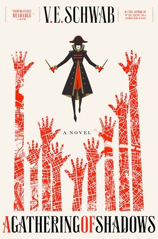 A Gathering of Shadows by V.E Schwab cover