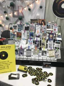 Rinky Dink Press table at AWP 2019 Book Fair