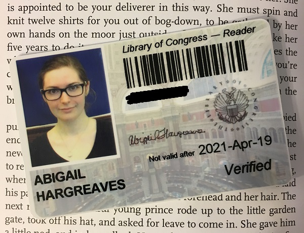How to Get a Library of Congress Readers Card 1