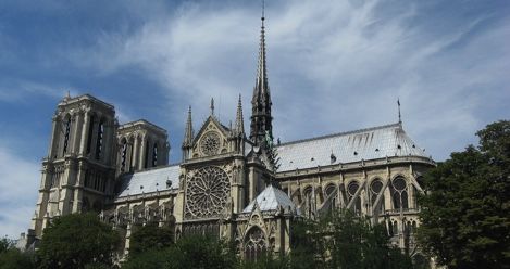 Notre Dame cathedral feature