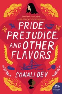 Pride, Prejudice, and Other Flavors cover - red with two profiles