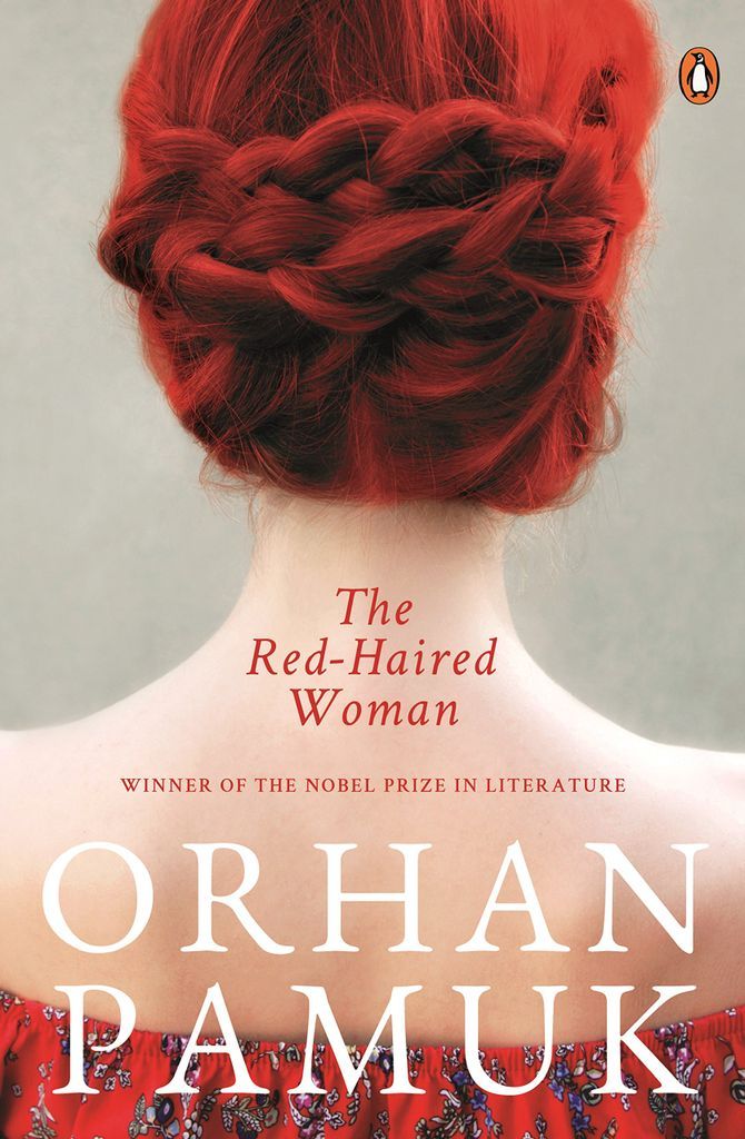 the red-haired woman