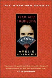 Fear and Trembling by Amélie Nothomb book cover
