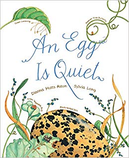 an egg is quiet book cover