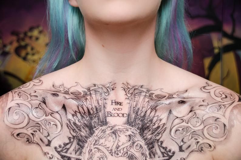 31 Game of Thrones Tattoos for Forever Fans - 58