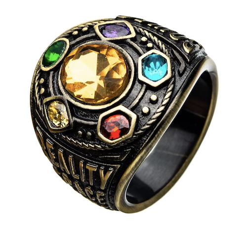 Class ring Thanos infinity stones ring
