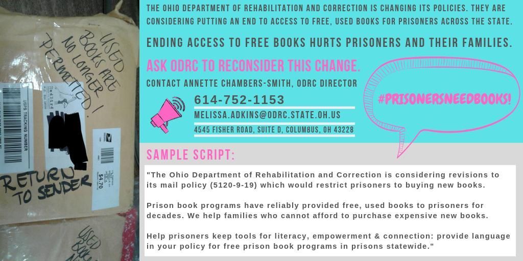 Ohio Becomes Latest State To Attempt To Stop Book Donations to Incarcerated - 87