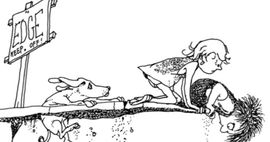 shel silverstein where the sidewalk ends feature