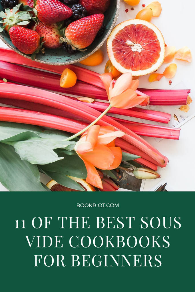 Want to sous vide but don't know where to begin? These cookbooks are perfect for beginners. book lists | cookbooks | sous vide cooking | sous vide cookbooks