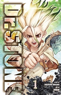 Dr Stone - Riichiro Inagaki & Boichi cover