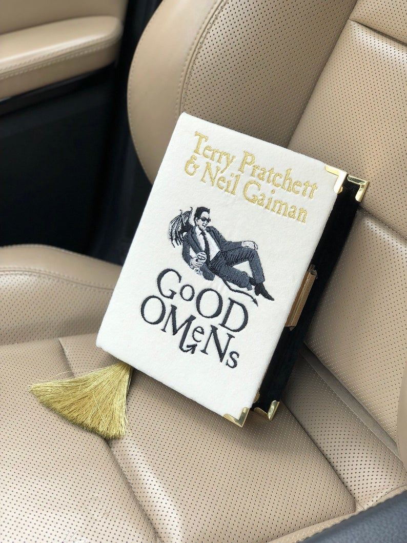Good Omens gifts-Book Riot-bookish bag