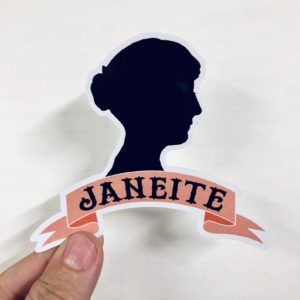 Janeite Sticker