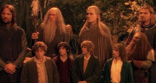 Members of The Fellowship of the Ring by Enneagram Type