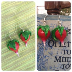 Luna Lovegood Radish Earrings