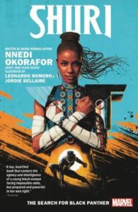 Shuri: The Search for Black Panther from New Comics by Novelists You Love | bookriot.com