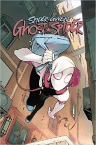 Spider-Gwen Ghost Spider from New Comics by Novelists You Love | bookriot.com