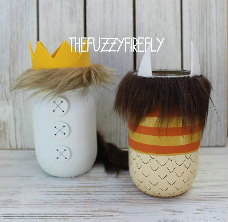 where the wild things are mason jars