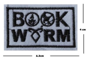 YA Book Worm Patch