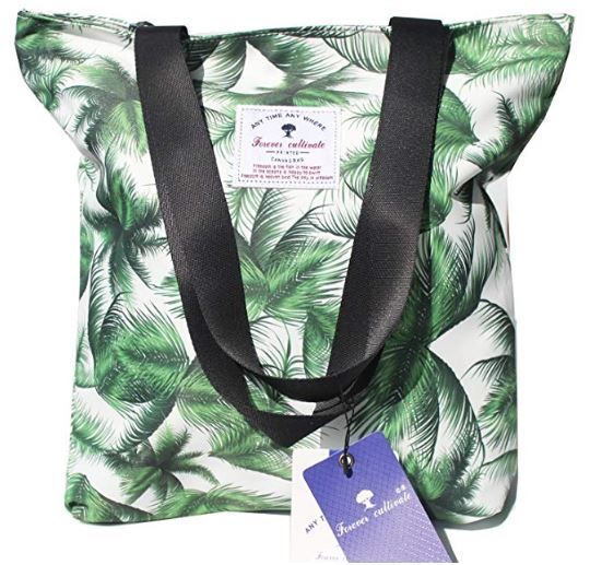 Floral Beach Tote