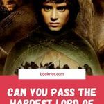 Can You Pass the Hardest Lord of the Rings Quiz  - 49