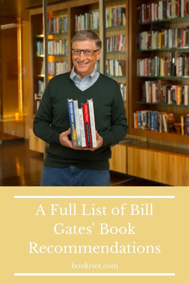 A Full List Of Bill Gates' Book From 2012 To 2020