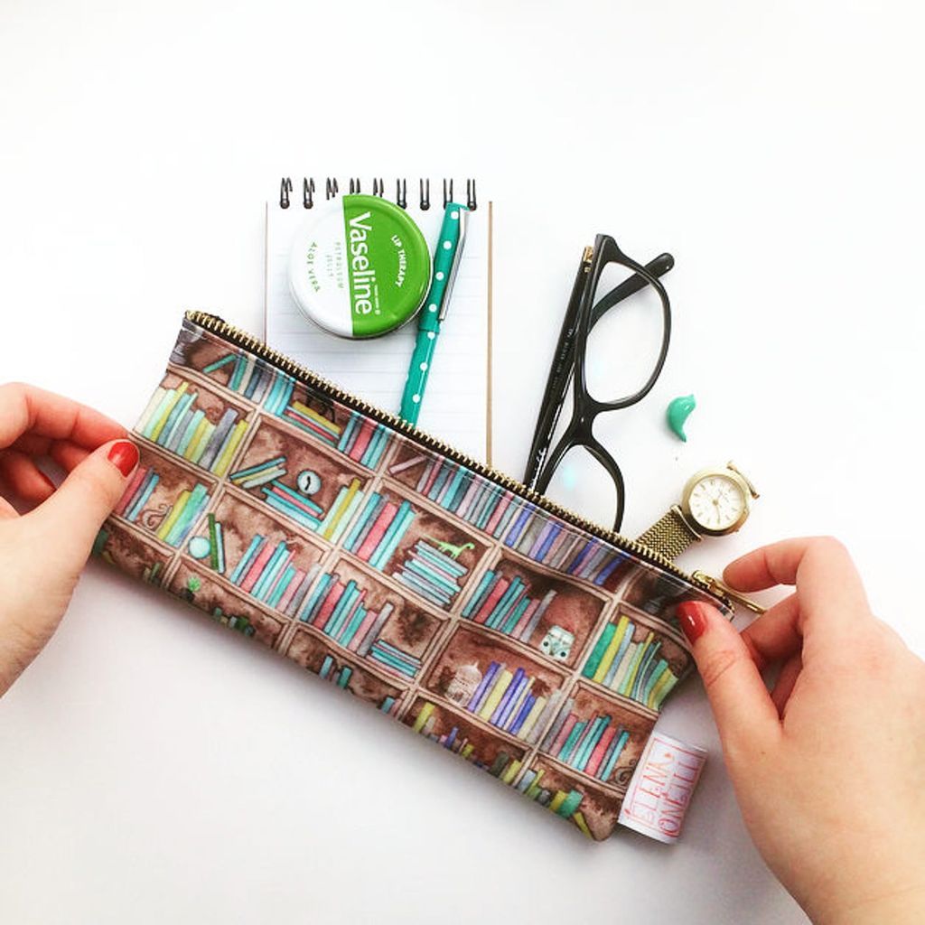 Book Lover Pencil Case