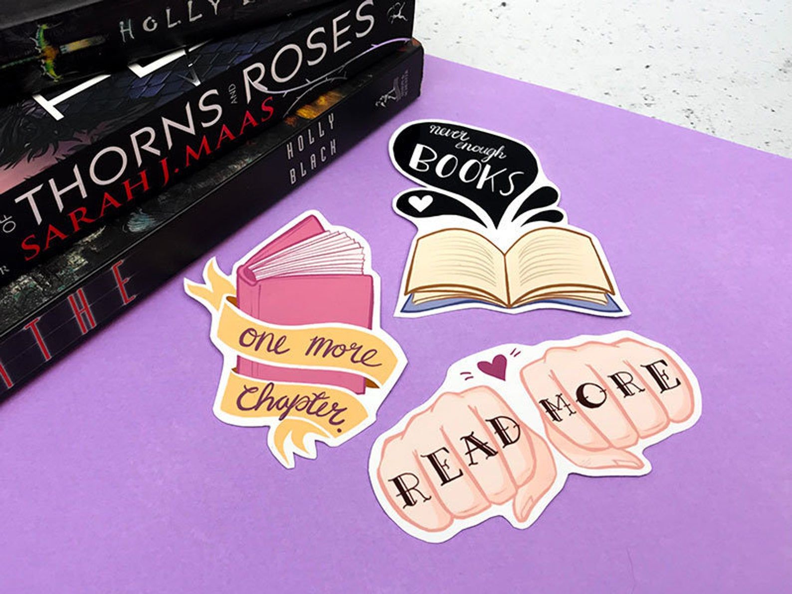 50 Bookish Stickers For Laptops Notebooks Windshields And More