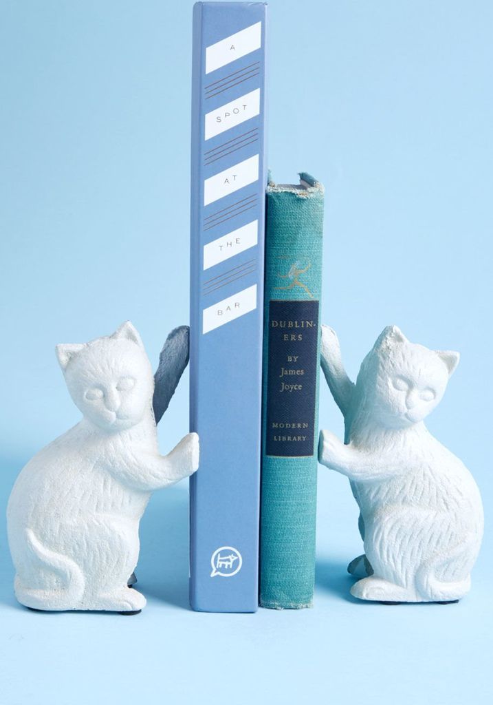Cat Bookends