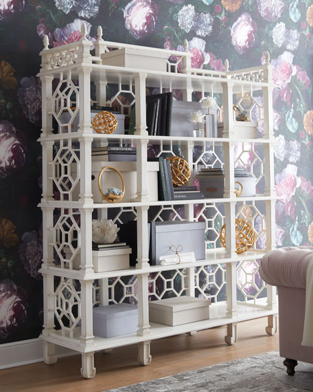 Empress Fretwork Etagere