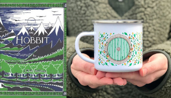 The Hobbit mug from Books And The Perfect Coffee Mugs To Go With Them | bookriot.com