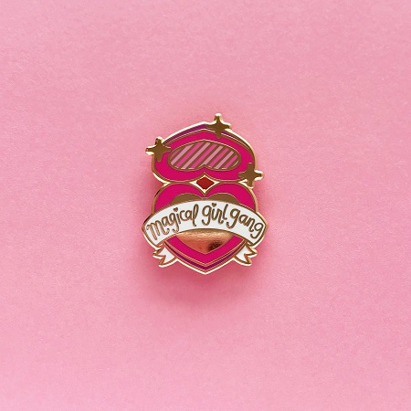 magical girl gang pin