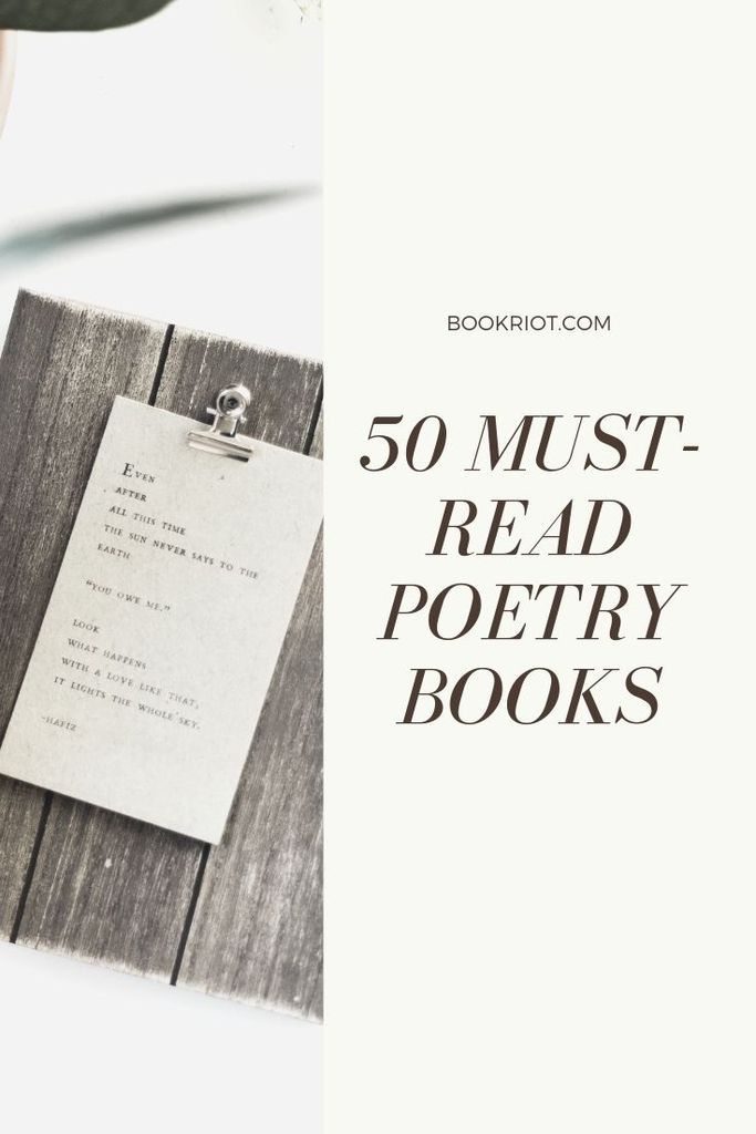 Best Poetry Books 50 MustRead Books from the Ancients to Today
