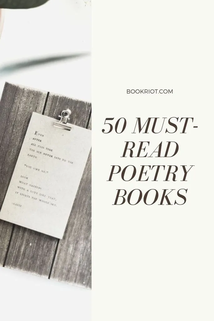 Dig into these poetry books and expand your reading world. poetry | poetry books | must-read poetry books | book lists | poetry lists
