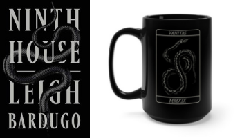Ninth House tarot mug from Books And The Perfect Coffee Mugs To Go With Them | bookriot.com