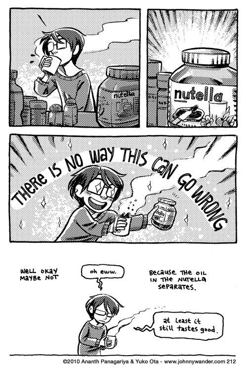 Conflicting Comics  or  Should I Add Nutella to My Coffee  - 40