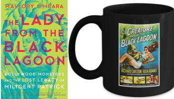 The Lady from the Black Lagoon mug from Books And The Perfect Coffee Mugs To Go With Them | bookriot.com