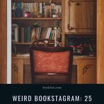 Bookstagram isn't all good lighting and recent books. Dig into these 25 accounts that celebrate odd, vintage, and odd vintage books. bookstagram | instagram accounts to follow | bookish instagram